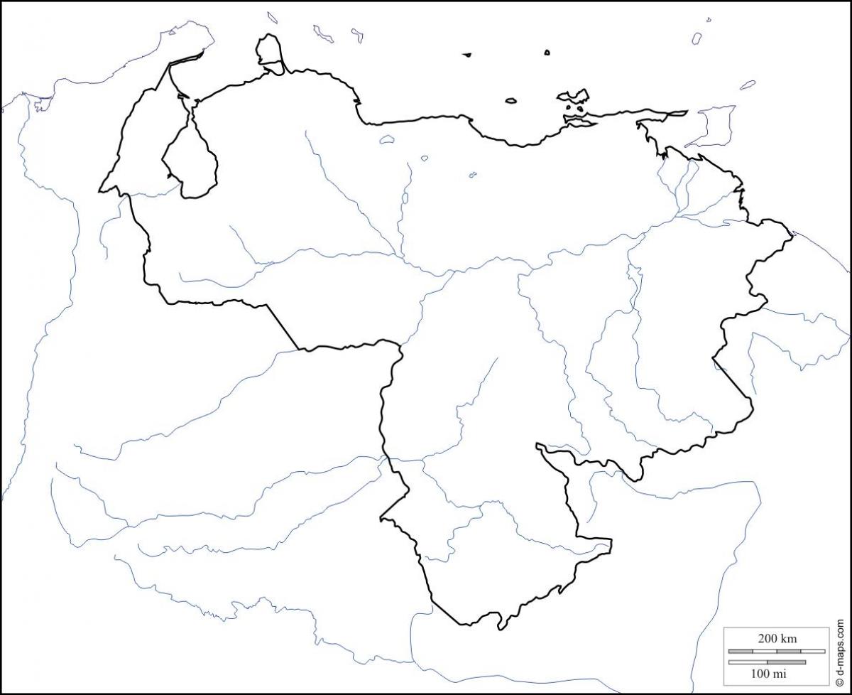 ونزوئلا خالی نقشه